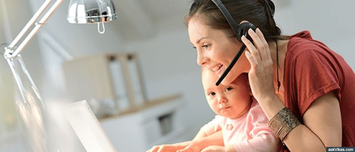 Work at Home Jobs for Moms