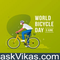 The Goal of World Bicycle Day Is to Promote Fitness and Sustainable Development
